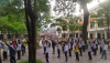 THCS Dương Nội tổ chức múa hát tập thể đầu giờ cho học sinh