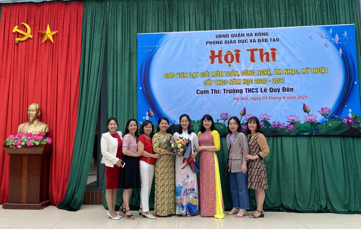 Sáng ngày 05/4/2021, Trường THCS Dương Nội đã có bài giảng thành công trong Hội thi Giáo viên giỏi cấp THCS quận Hà Đông năm học 2020 - 2021